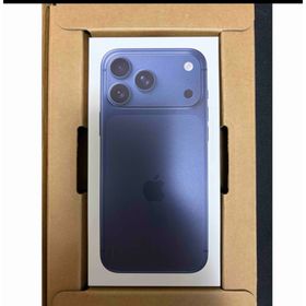 アップル(Apple)の新品未開封iPhone17 Pro Max 256GB ディープブルー(スマートフォン本体) アップル(Apple)の新品未開封iPhone17 Pro Max 256GB ディープブルー(スマートフォン本体)