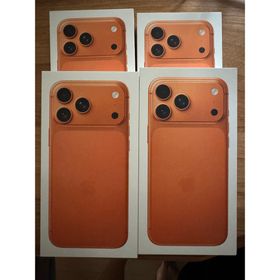 アイフォーン(iPhone)のiPhone17 Pro Max256GB新品未開封コズミックオレンジ 4台(スマートフォン本体) アイフォーン(iPhone)のiPhone17 Pro Max256GB新品未開封コズミックオレンジ 4台(スマートフォン本体)