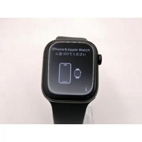 【中古】Apple Apple Watch Series10 42mm GPS ジェットブラックアルミニウムケース/ブラックスポーツバンド (M/L) MWWF3J/A【三宮駅前】保証期間1ヶ月【ランクB】