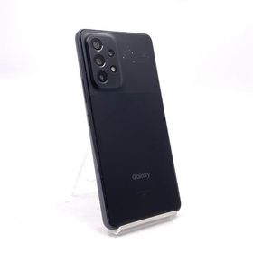 【最速発送】 Galaxy A53 5G 128GB ブラック系 au SIMフリー SCG15【難有】