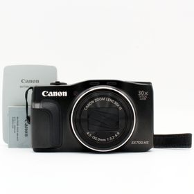 【新品級】CANON PowerShot SX700 HS ブラック#9834(コンパクトデジタルカメラ)