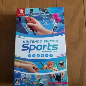 ニンテンドウ(任天堂)の「Nintendo Switch Sports」レッグバンド付き(家庭用ゲームソフト) ニンテンドウ(任天堂)の「Nintendo Switch Sports」レッグバンド付き(家庭用ゲームソフト)