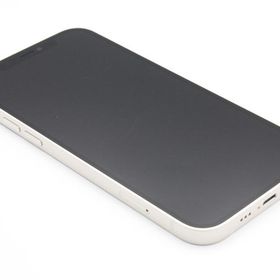 バッテリー状態良好(100%) iPhone12 64GB ホワイト SIMロック解除済み Ｃランク