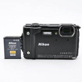 ＜並品＞Nikon COOLPIX W300ブラック｜防水・耐衝撃タフネスカメラ(コンパクトデジタルカメラ)