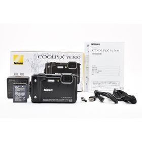 Nikon COOLPIX W300 ブラック 元箱・付属品完備(コンパクトデジタルカメラ)