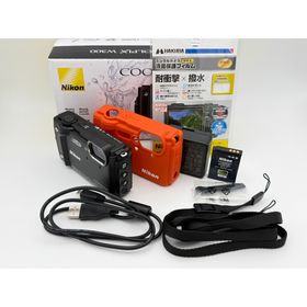 ニコン(Nikon)の【美品】Nikon COOLPIX W300 ブラック BK オマケ付 ニコン(コンパクトデジタルカメラ)