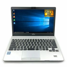 【新品バッテリー交換済】【24時間駆動】FUJITSU LIFEBOOK S938 第8世代 Core i5 8250U/1.60GHz 20GB 新品SSD960GB M.2 Windows10 64bit WPS Office 13.3インチ フルHD カメラ 無線LAN 中古パソコン ノートパソコン PC モバイルノート Notebook 【中古】(ノートPC)