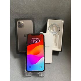 アイフォーン(iPhone)の美品 国内版 SIMフリー iPhone11 Pro 256GB スペースグレー(スマートフォン本体) アイフォーン(iPhone)の美品 国内版 SIMフリー iPhone11 Pro 256GB スペースグレー(スマートフォン本体)
