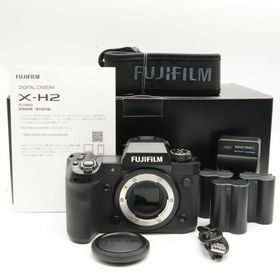 フジフイルム(富士フイルム)の【シャッター回数2485回!】■ほぼ新品■X-H2 ボディ ブラック(ミラーレス一眼) フジフイルム(富士フイルム)の【シャッター回数2485回!】■ほぼ新品■X-H2 ボディ ブラック(ミラーレス一眼)