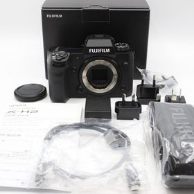 フジフイルム(富士フイルム)の【美品】富士フイルム X-H2 ボディ ブラック APS-Cサイズ ミラーレスカメラ FUJIFILM 本体(ミラーレス一眼) フジフイルム(富士フイルム)の【美品】富士フイルム X-H2 ボディ ブラック APS-Cサイズ ミラーレスカメラ FUJIFILM 本体(ミラーレス一眼)