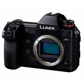 【中古】（非常に良い）パナソニック フルサイズ ミラーレス一眼カメラ ルミックス S1R ボディ 4730万画素 ブラック DC-S1R-K(ミラーレス一眼)