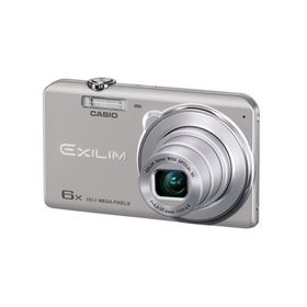 CASIO デジタルカメラ EXILIM 1610万画素 6倍 シルバー EX-ZS25SR