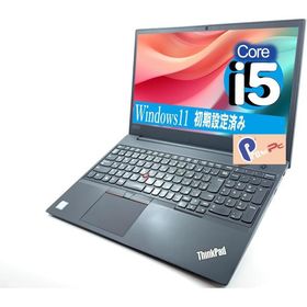 ノートパソコン Windows11 office2024搭載 Thinkpad E590 高性能 Core i5-8265U 8GB SSD256GB 15.6 インチ WiFi, カメラ,HDMI, 中古ノートパソコン