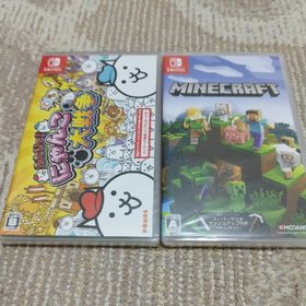 【新品・未開封品】マインクラフト・ふたりで！にゃんこ大戦争 Switch(家庭用ゲームソフト) 【新品・未開封品】マインクラフト・ふたりで！にゃんこ大戦争 Switch(家庭用ゲームソフト)