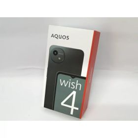 【未使用】SHARP SoftBank 【SIMフリー】 AQUOS wish4 ブラック 4GB 64GB A403SH (法人向けモデル)【川越クレアモール】保証期間3ヶ月
