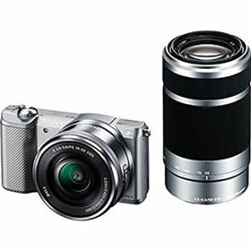 SONY ミラーレス一眼 α5000 ダブルズームレンズキット シルバー ILCE-5000Y-S(ミラーレス一眼) SONY ミラーレス一眼 α5000 ダブルズームレンズキット シルバー ILCE-5000Y-S(ミラーレス一眼)