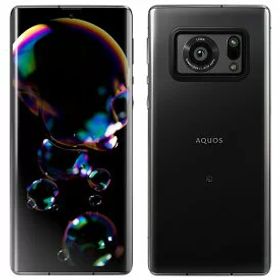 【中古】AQUOS R6 ブラック A101SH softbank Aランク【日曜日以外即日発送】【送料無料】