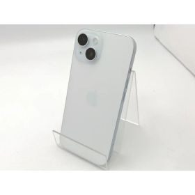 【中古】Apple docomo 【SIMフリー】 iPhone 15 128GB ブルー MTML3J/A【ECセンター】保証期間1ヶ月【ランクA】
