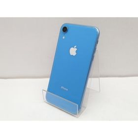 【中古】Apple au 【SIMロック解除済み】 iPhone XR 64GB ブルー MT0E2J/A【仙台イービーンズ】保証期間１ヶ月【ランクC】