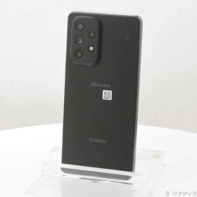【中古】SAMSUNG(サムスン) Galaxy A53 5G 128GB オーサムブラック SC-53C docomo SIMフリー 【196-ud】