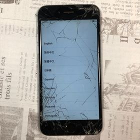 アップル(Apple)のiPhone6 Space Gray(ジャンク)(スマートフォン本体) アップル(Apple)のiPhone6 Space Gray(ジャンク)(スマートフォン本体)