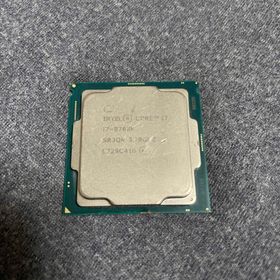 インテル(intel)のIntel core i7 8700K 動作確認済み デスクトップCPUジャンク(PCパーツ) インテル(intel)のIntel core i7 8700K 動作確認済み デスクトップCPUジャンク(PCパーツ)
