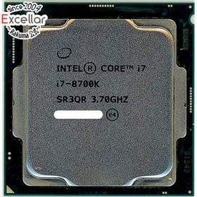 インテル(intel)のCore i7 8700K 3.7GHz LGA1151 95W SR3QR(PCパーツ) インテル(intel)のCore i7 8700K 3.7GHz LGA1151 95W SR3QR(PCパーツ)