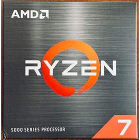 エーエムディー(AMD)の【未開封】AMD Ryzen 7 5700X BOX AM4(PCパーツ) エーエムディー(AMD)の【未開封】AMD Ryzen 7 5700X BOX AM4(PCパーツ)