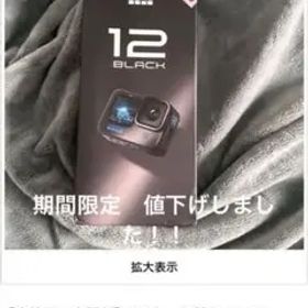 《期間限定値下げ》新品未開封GoPro HERO12 Black SDカード付