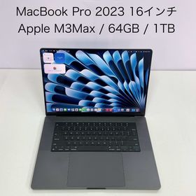 アップル(Apple)のMacBook Pro 16.2-inch Late-2023 / Apple M3 Max 64GB SSD1TB / キーボード US(ノートPC)