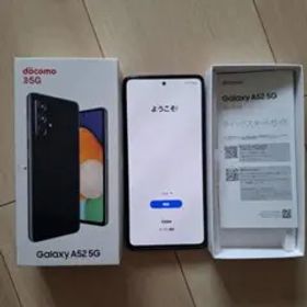 Galaxy A52 5G docomo ブラック 本体
