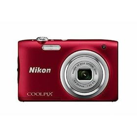 【中古】（非常に良い）Nikon デジタルカメラ COOLPIX A100 光学5倍 2005万画素 レッド A100RD(コンパクトデジタルカメラ)