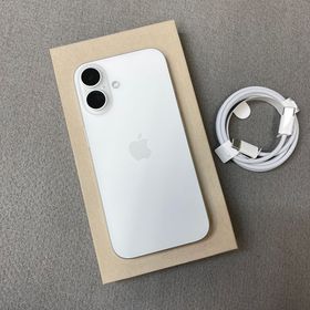 バッテリー 95% iPhone 16 128GB ホワイト Apple版 SIMフリー送料無料