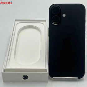 爆速発送iPhone16 128GB ブラック MYDQ3J/A SIMフリー 美品
