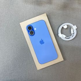 新品同様 iPhone 16 128GB ウルトラマリンブルー Apple版 SIMフリー送料無料