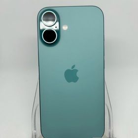○バッテリー100% 美品 SIMフリー iPhone16 128GB ティール