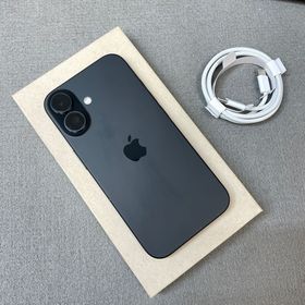 バッテリー94% iPhone 16 128GB ブラック 国内版 SIMフリー 送料無料