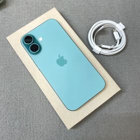 バッテリー98% iPhone 16 128GB ティール 国内版 SIMフリー 送料無料