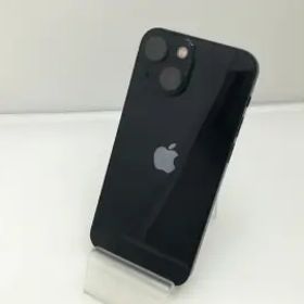 【中古】Apple au 【SIMフリー】 iPhone 13 mini 128GB ミッドナイト MLJC3J/A【府中ル・シーニュ】保証期間１ヶ月【ランクB】