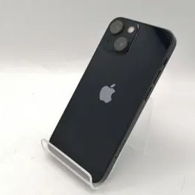 【中古】Apple SoftBank 【SIMフリー】 iPhone 13 mini 128GB ミッドナイト MLJC3J/A【広島本通】保証期間１ヶ月【ランクC】