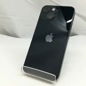 【中古】Apple au 【SIMフリー】 iPhone 13 mini 128GB ミッドナイト MLJC3J/A【札幌】保証期間１週間【ランクC】