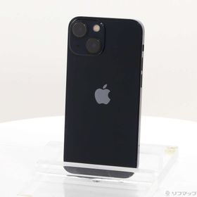 (中古)Apple iPhone13 mini 128GB ミッドナイト MLJC3J/A SIMフリー(368-ud)