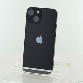(中古)Apple iPhone13 mini 128GB ミッドナイト MLJC3J/A SIMフリー(377-ud)