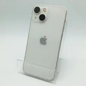 【中古】Apple au 【SIMフリー】 iPhone 13 mini 128GB スターライト MLJE3J/A【柏】保証期間１週間【ランクC】