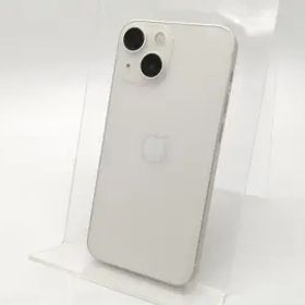【中古】【赤ロム保証あり】Apple au 【SIMフリー】 iPhone 13 mini 128GB スターライト MLJE3J/A【大須2】保証期間１ヶ月【ランクA】