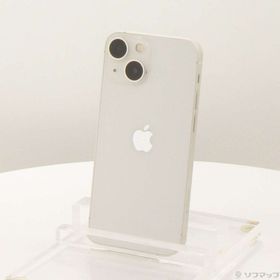 (中古)Apple iPhone13 mini 128GB スターライト MLJE3J/A SIMフリー(377-ud)