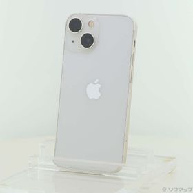 (中古)Apple iPhone13 mini 128GB スターライト MLJE3J/A SIMフリー(258-ud)