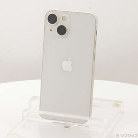 (中古)Apple iPhone13 mini 128GB スターライト MLJE3J/A SIMフリー (ネットワーク利用制限▲)(258-ud)
