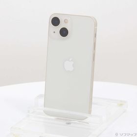 (中古)Apple iPhone13 mini 128GB スターライト MLJE3J/A SIMフリー(269-ud)