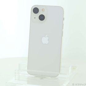 (中古)Apple iPhone13 mini 128GB スターライト MLJE3J/A SIMフリー(198-ud)